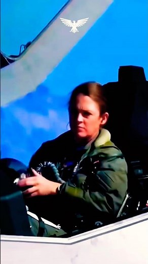 This Female F‑35 Pilot Is Built Different 🇺🇸 #Shorts