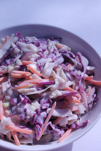 Miracle Whip Coleslaw Recipe | I Heart Recipes