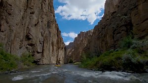 2K views · 90 reactions | The best view of a canyon isn't always from above -- sometimes it's from below. Outdoor Idaho explores the Bruneau Canyon by rafting down the Bruneau River, a 153-mile tributary of the Snake River hidden in Idaho's high desert. The Bruneau River is featured in the episode "Off the Beaten Path." Robin | Outdoor Idaho | Facebook