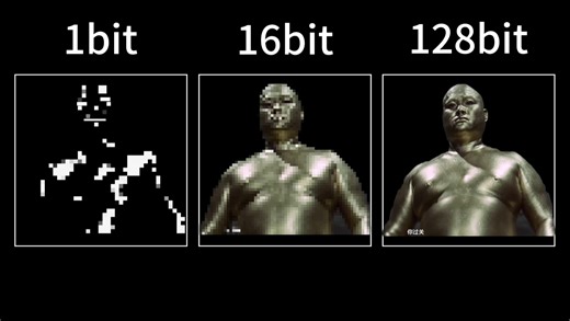 不同bit的听不清楚该罚(1bit-128bit)