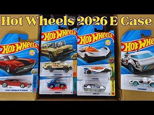 Unboxing Hot Wheels 2026 - E Case!