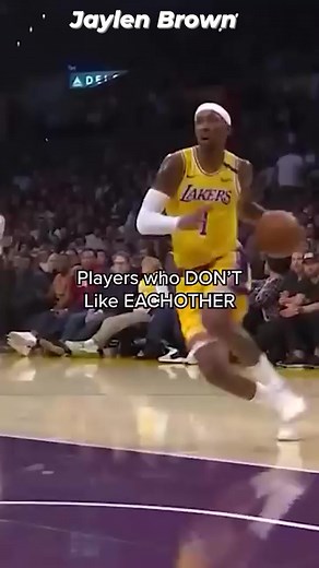 56K views · 750 reactions | NBA players who don't like each other #NBA #basketball #basketballislife #lebronjames #bronnyjames #JaylenBrown #losangeleslakers #bostonceltics | Hoop Culture | Facebook