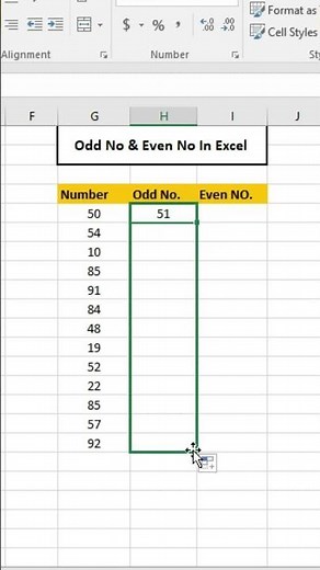 Odd and Even Formula in Excel || Odd and Even Number in Excel