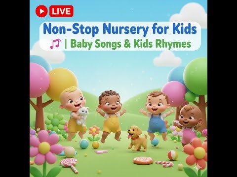 🔴 LIVE: Non-Stop Nursery Rhymes for Kids 🎶 | Baby Songs & Kids Rhymes