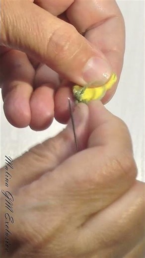 This Tree Embroidery is Insanely Detailed 😮 #3d #embroidery #shorts