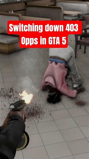 Had to up the pole on her in GTA 5 😈🔫 #gta5 #mods #gtarp #fivem #roleplay #hood #ops #ragdoll #blood