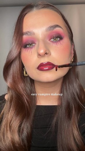 Easy Vampire Makeup Tutorial for Halloween