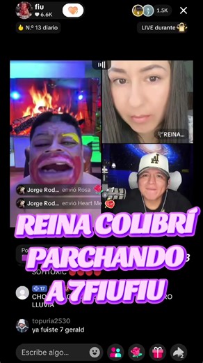 Reina Colibrí y 7fiufiu: Consultando y Cantando