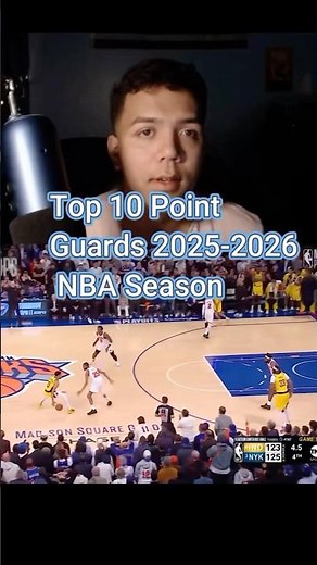 Top 10 Point Guards in the NBA 2025-2026! Check out the other rankings 🔥