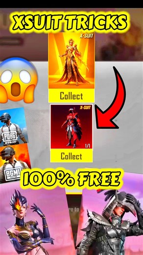Free 🔥 Get Blood Raven & Phoenextra X Suit Free in Bgmi/Pubg | Free X suit Trick in Bgmi #shorts
