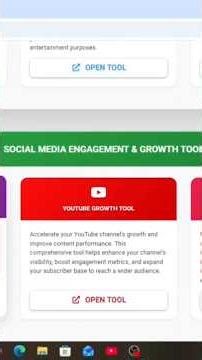 Increase subscribers with a free website