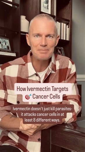 Dr. Pete Sulack on Instagram: "🔥They told you it was just a dewormer. But science is telling a different story. Ivermectin has shown multifaceted anticancer potential in lab and animal studies—blocking tumor growth, reversing resistance, and even making immunotherapy work better. 🧬 It blocks the growth of new cancer cells by shutting down Akt, mTOR, and WNT pathways — the same ones tumors use to survive. 💥 It triggers apoptosis, forcing cancer cells to self-destruct. ⚡ It floods cancer cells 