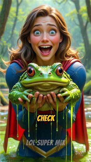 Supergirl’s Revenge SLIME Bomb at School 😱💚 (Harley & Catwoman Payback)