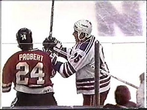 Joey Kocur vs Bob Probert Round 2 & Probert takes on Darren Langdon / Nick Kypreos