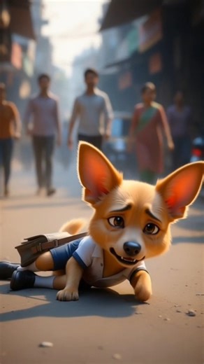 A Poor Rabbit Saved an Injured Puppy ❤️ | Heart Touching Story