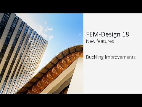 FEM-Design 18 - Buckling Improvements