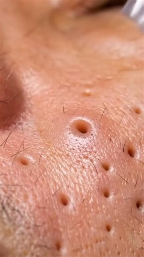 Cheek Blackhead & Sebum Removal with Vacuum