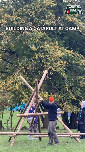 Building catapults at MSF Explorer Camp 2025 #scouts #muslim | UK Muslim Scout Fellowship