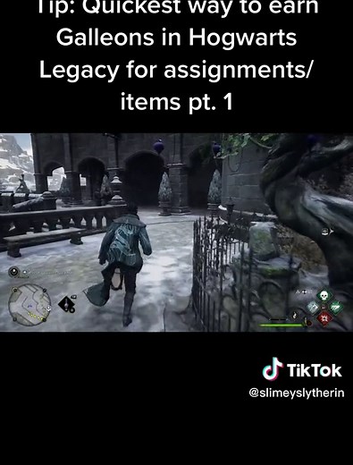 Hogwarts Legacy Courtyard Chests with Eyes Location Guide