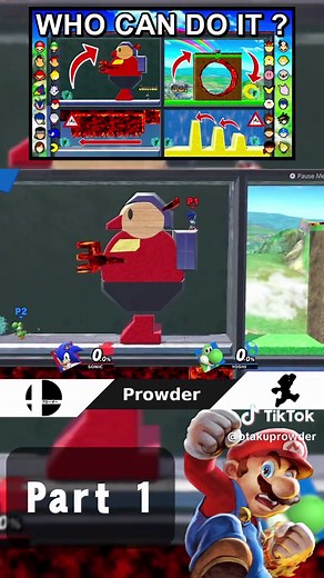 Sonic Stage Challenge in Super Smash Bros. Ultimate