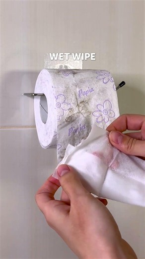 トイレットペーパーの新しい使い方！🧻✨