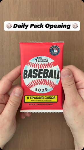 A’s Baseball Card Shop on Instagram: "⚾️ Daily Pack Opening ⚾️ 2025 Topps Heritage Baseball #topps #postseason #MLB #WorldSeries #fyp #baseball #collectibles #baseballcards #2025 #dodgers @topps @mlb @ebay @fanatics @arizonastatecardshow"
