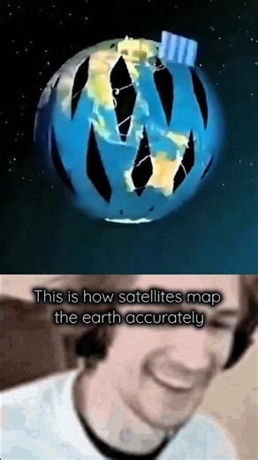 This is how satellites map the earth accurately #shorts #space