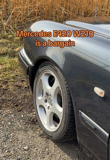 Mercedes E420 W210, a lot of car for little money #mercedes #e420 #w210 #daily #classiccar