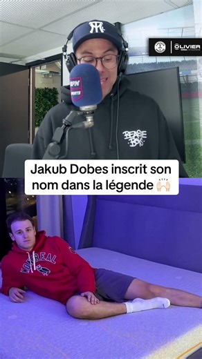 Jakub Dobes inscrit son nom dans la légende 🙌🏻