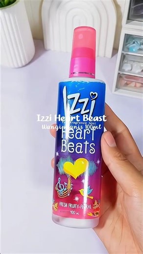 Izzi Heart Beats Fine Fragrance Mist | #izzi #bodymist #finefragrance