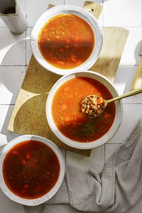 Greek Lentil Soup (Fakes)