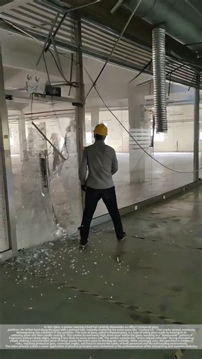 Tempered glass quick removal method