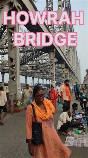 Calcutta !!! Howrah Bridge!!!Oldest bridge in india .word famous howrah Bridge