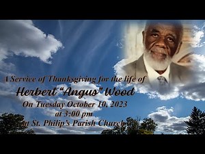Funeral Service of Herbert "Angus" Wood