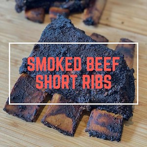 Charlies 'THE BEST Smoked Beef Short Rib Recipe' Ever Recipe