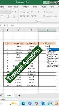 I Tested TEXTJOIN in Excel and Found a GAME CHANGER