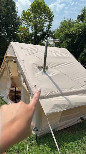 Ultimate Glamping Experience with the VEVOr Inflatable Tent #Glamping #OutdoorAdventure