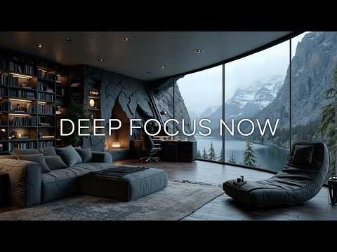 Alpha Waves for Deep Focus | Brain Power Booster with Ambient Music and Calm Work Flow ~