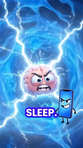 Medics in Anime on Instagram: "That phone isn’t entertainment at night. It’s a signal telling your brain: ‘Wake up, it’s daytime.’ Blue light kills melatonin. No melatonin = no deep sleep. No deep sleep = tired body, slow brain, bad mood, bad recovery. You wonder why you’re exhausted? You’re literally training your brain to stay wired when it should shut down. Put the phone down. Let your brain breathe. 🧠📱"