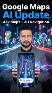 Ask Maps Makes Navigation Insane 🤯 #googlemaps #ai #gemini