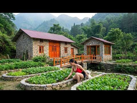 Young Woman Gave Up a Luxury Life to Restore a 100-Year-Old Abandoned House in the Forest