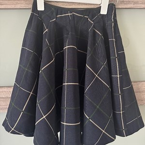 Zara Plaid Mini Skirt