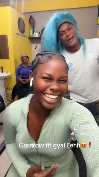 Cornrow Braids for Stylish Gals in Jamaica