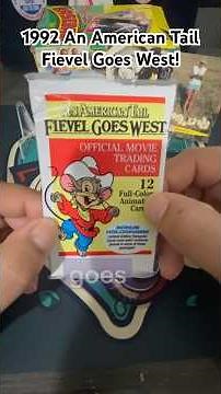 1992 An American Tail Fievel Goes West! #fievel #anamericantail #1992 #west #oldcartoons