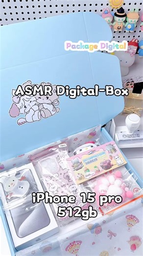 Packaging Digital-Box：iPhone 15 pro. 🥹if you can comments it, please tell me which is your like.