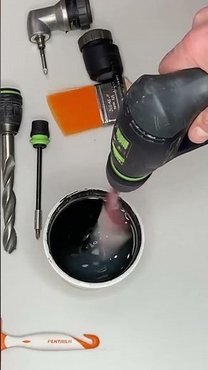 This mini mixing paddle works with almost ANY DRILL 🤯