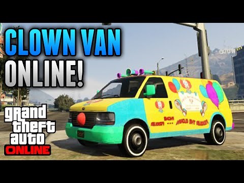 GTA 5 Secret Vehicles - How To Get The CLOWN VAN Online! (GTA 5 Secret & Hidden Vehicles)
