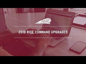 Ride Command: 2018 Software Upgrades - Indian Motorcycle