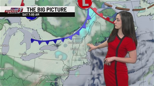 Light snow overnight - otherwise quiet and comfortable weekend