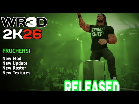 WR3D 2K26 New Mod Released 🔥 | New Features + Mediafire Link |New Mod Download